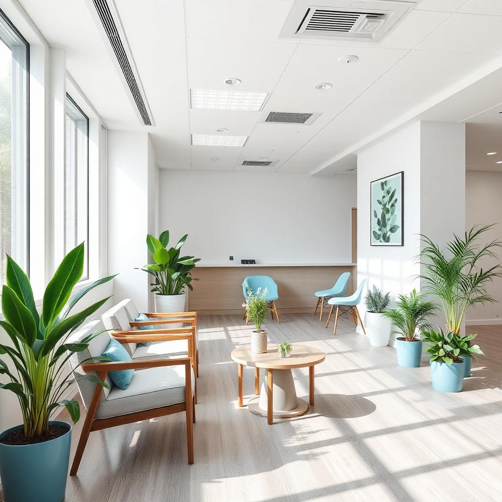 Kareemi Clinic waiting area